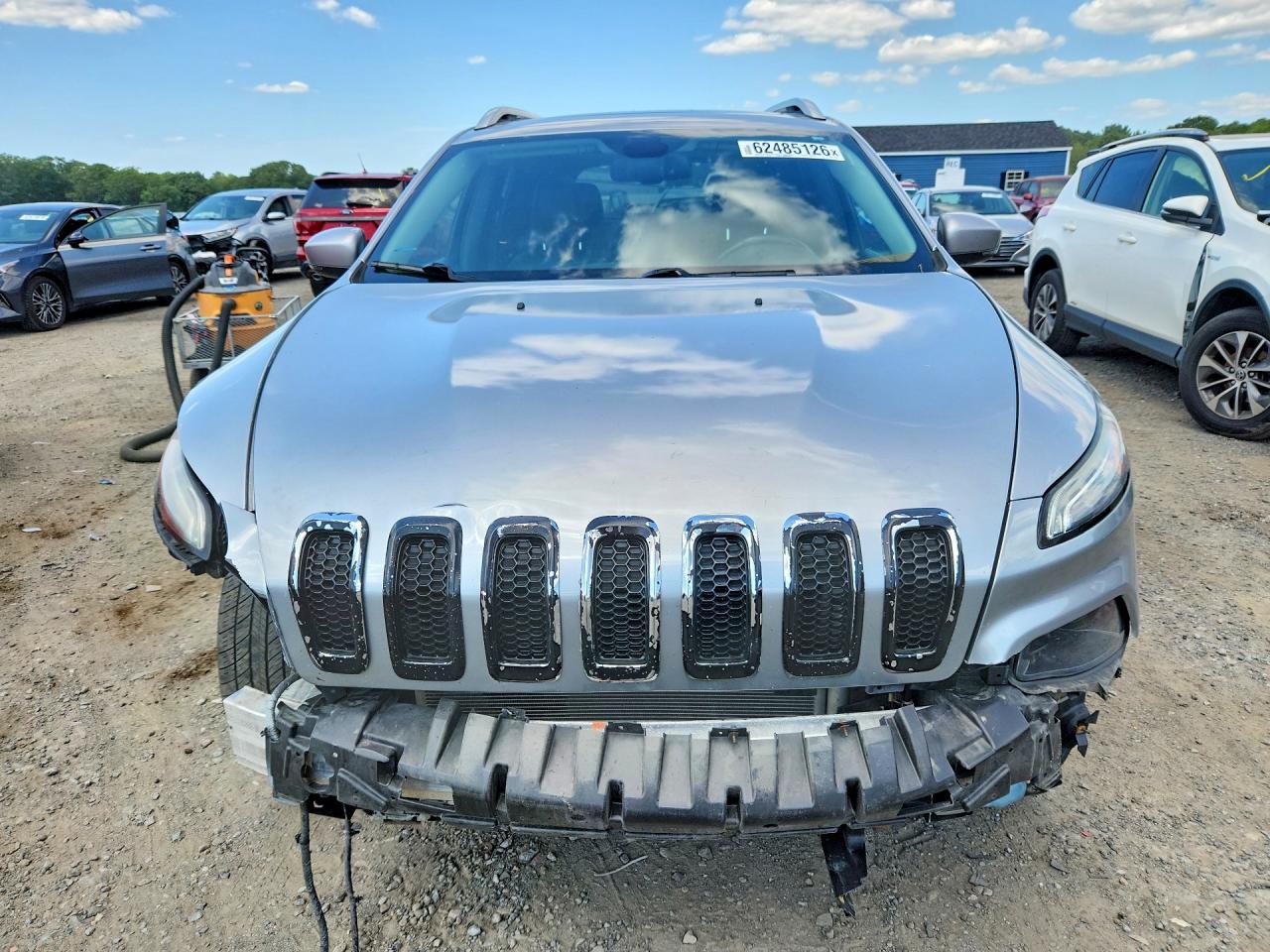 2014 Jeep Cherokee Limited Gray vin: 1C4PJMDSXEW174533