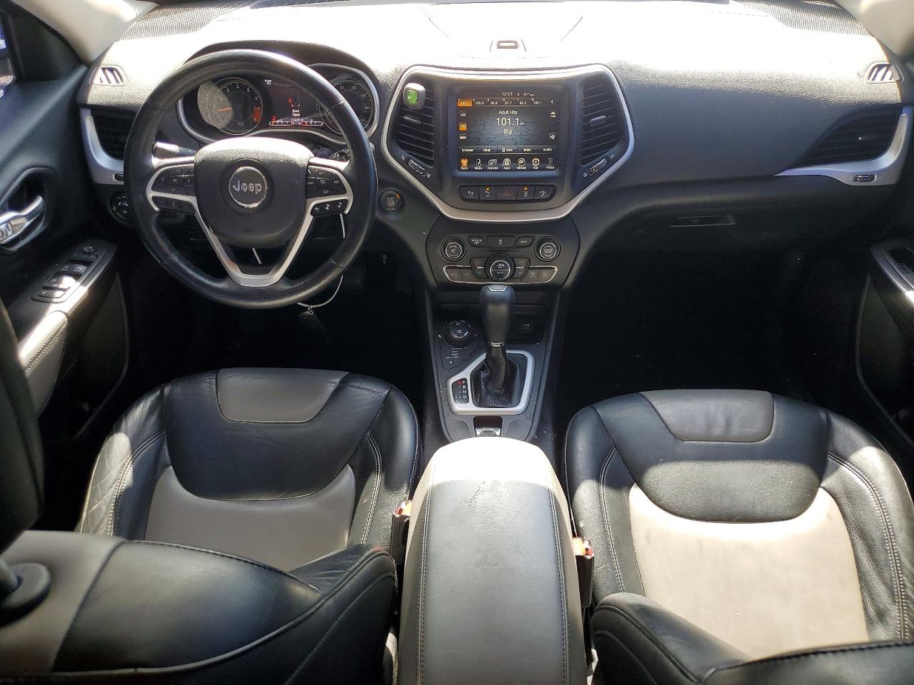 2014 Jeep Cherokee Limited White vin: 1C4PJMDSXEW183832