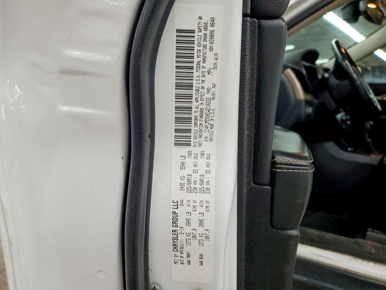 2014 Jeep Cherokee Limited White vin: 1C4PJMDSXEW210222