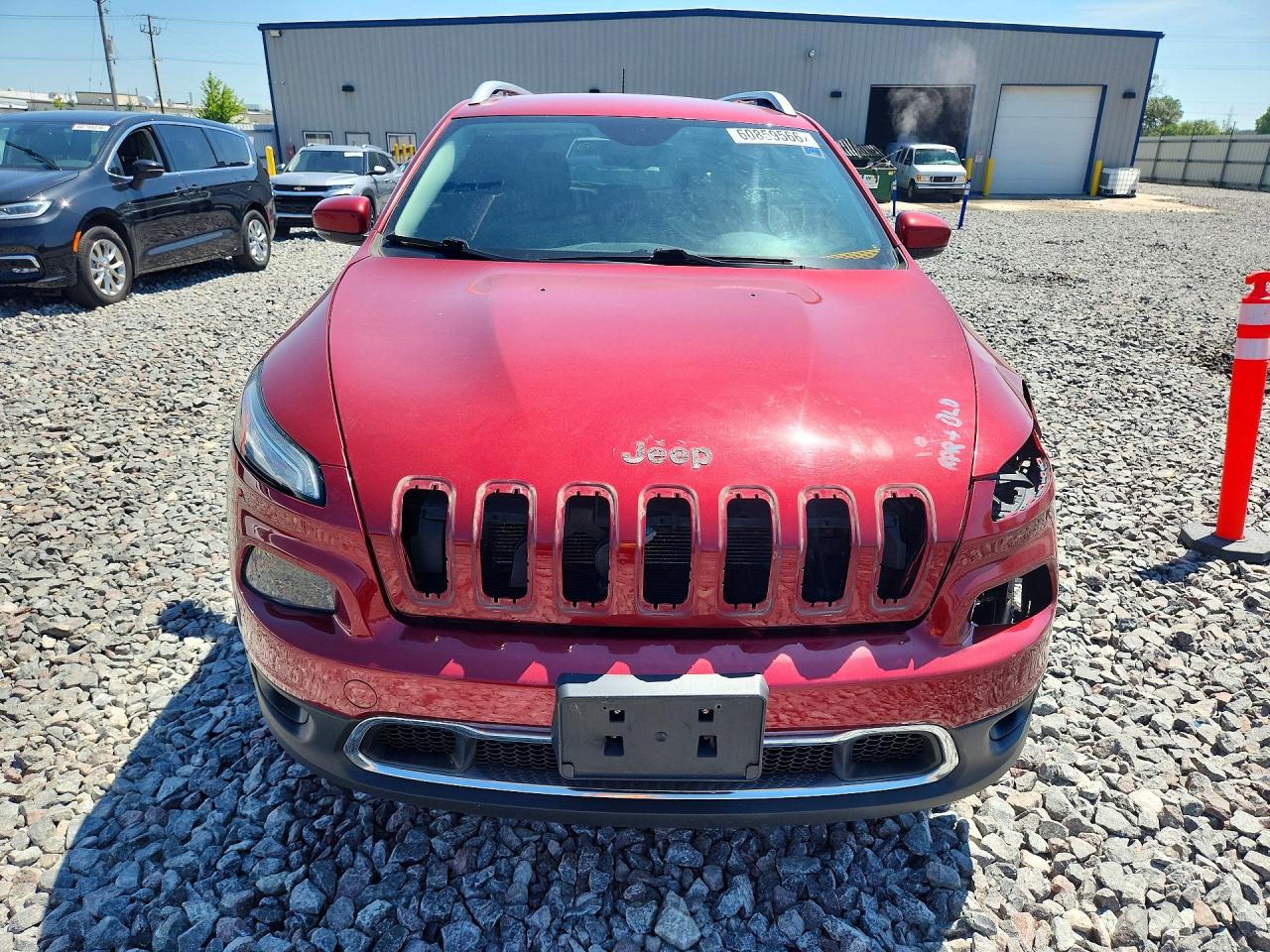 2014 Jeep Cherokee Limited Red vin: 1C4PJMDSXEW279072