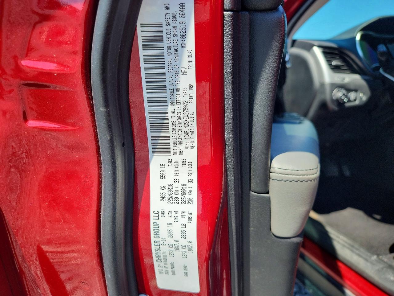 2014 Jeep Cherokee Limited Red vin: 1C4PJMDSXEW279072