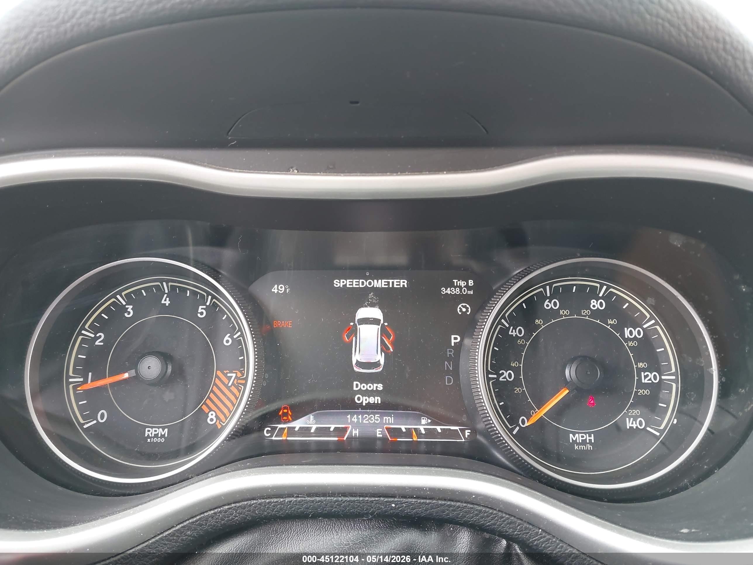 2015 Jeep Cherokee Limited Green vin: 1C4PJMDSXFW642410
