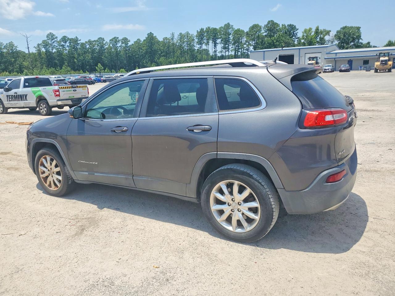 2015 Jeep Cherokee Limited Gray vin: 1C4PJMDSXFW648482