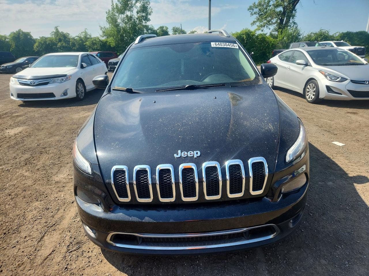 2015 Jeep Cherokee Limited Черный vin: 1C4PJMDSXFW685791