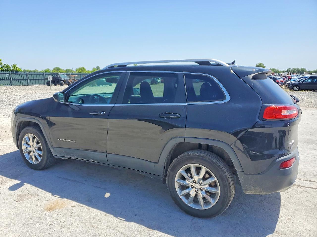 2015 Jeep Cherokee Limited Charcoal vin: 1C4PJMDSXFW724072