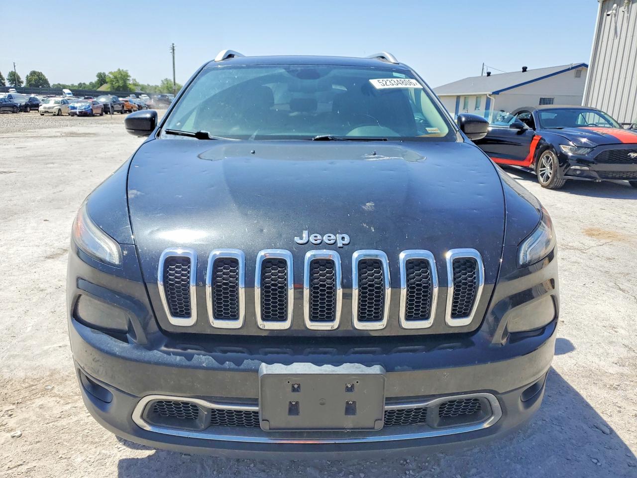 2015 Jeep Cherokee Limited Charcoal vin: 1C4PJMDSXFW724072