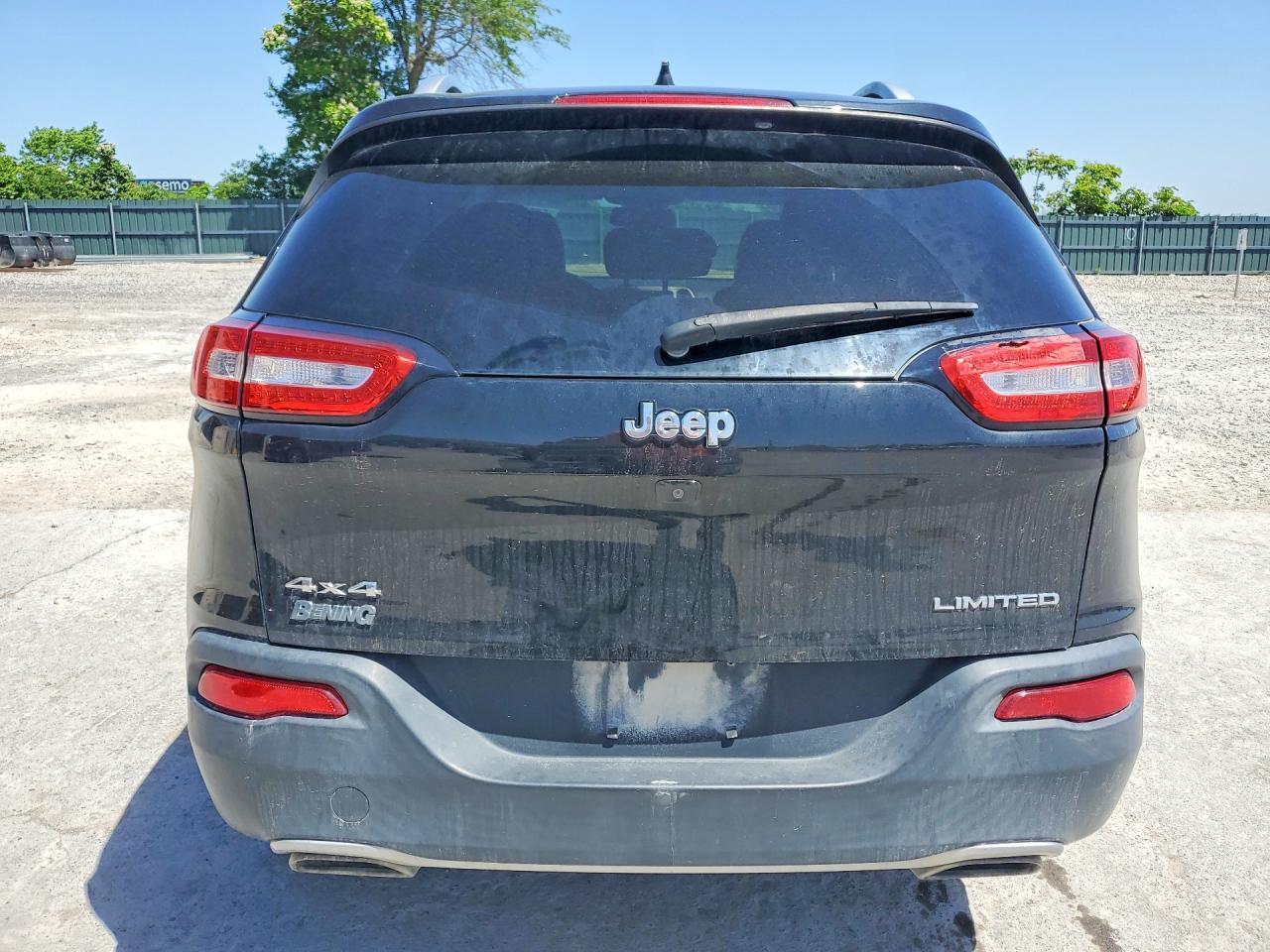 2015 Jeep Cherokee Limited Charcoal vin: 1C4PJMDSXFW724072