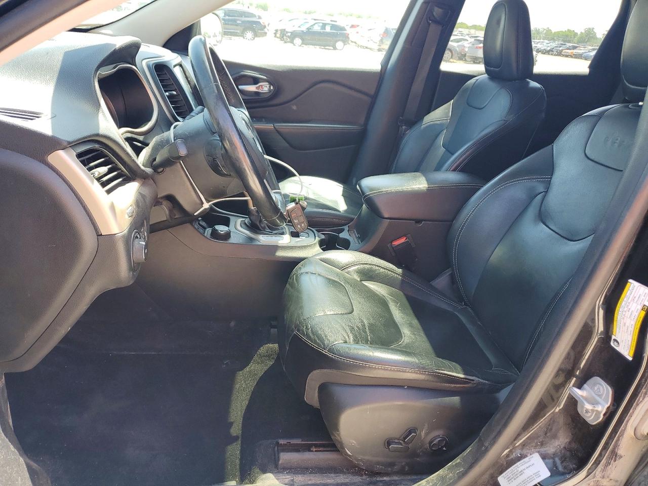 2015 Jeep Cherokee Limited Charcoal vin: 1C4PJMDSXFW724072