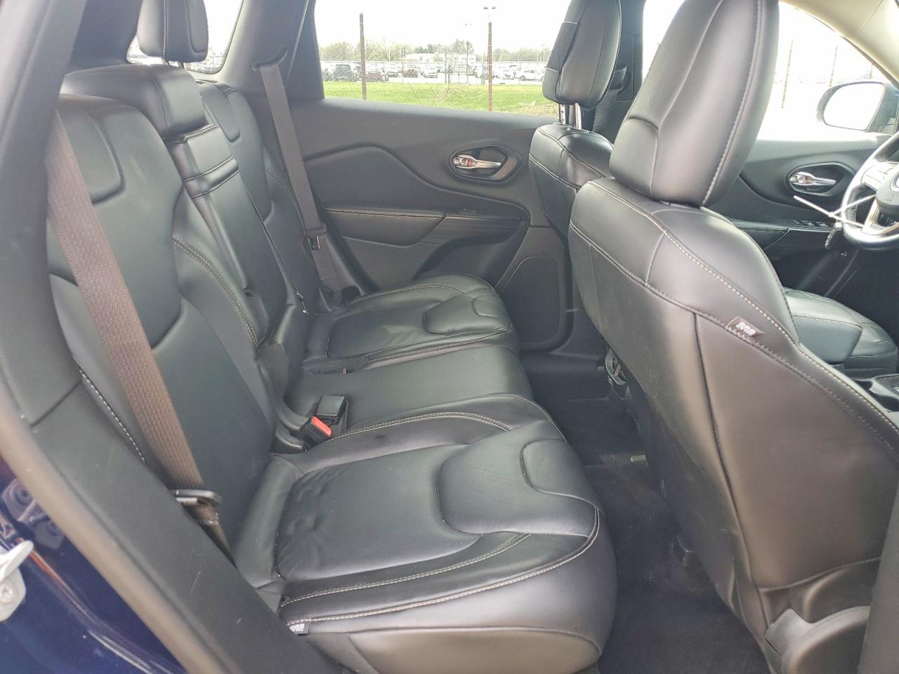 2015 Jeep Cherokee Limited Blue vin: 1C4PJMDSXFW738568