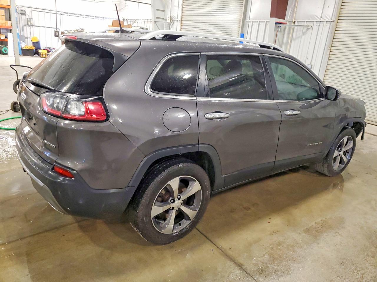 2019 Jeep Cherokee Limited Серый vin: 1C4PJMDX2KD133591