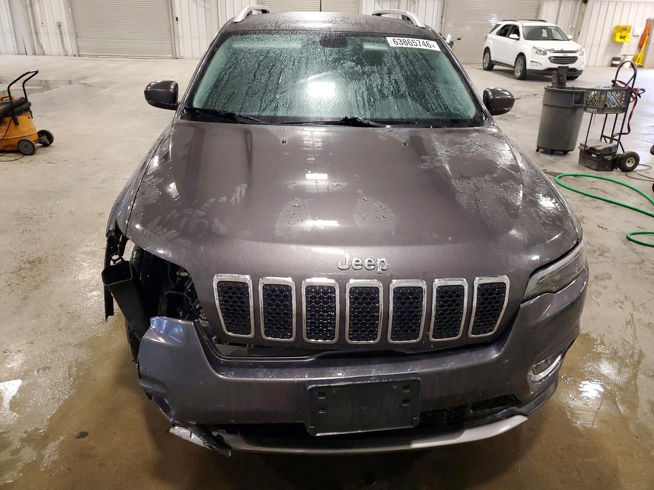 2019 Jeep Cherokee Limited Серый vin: 1C4PJMDX2KD133591