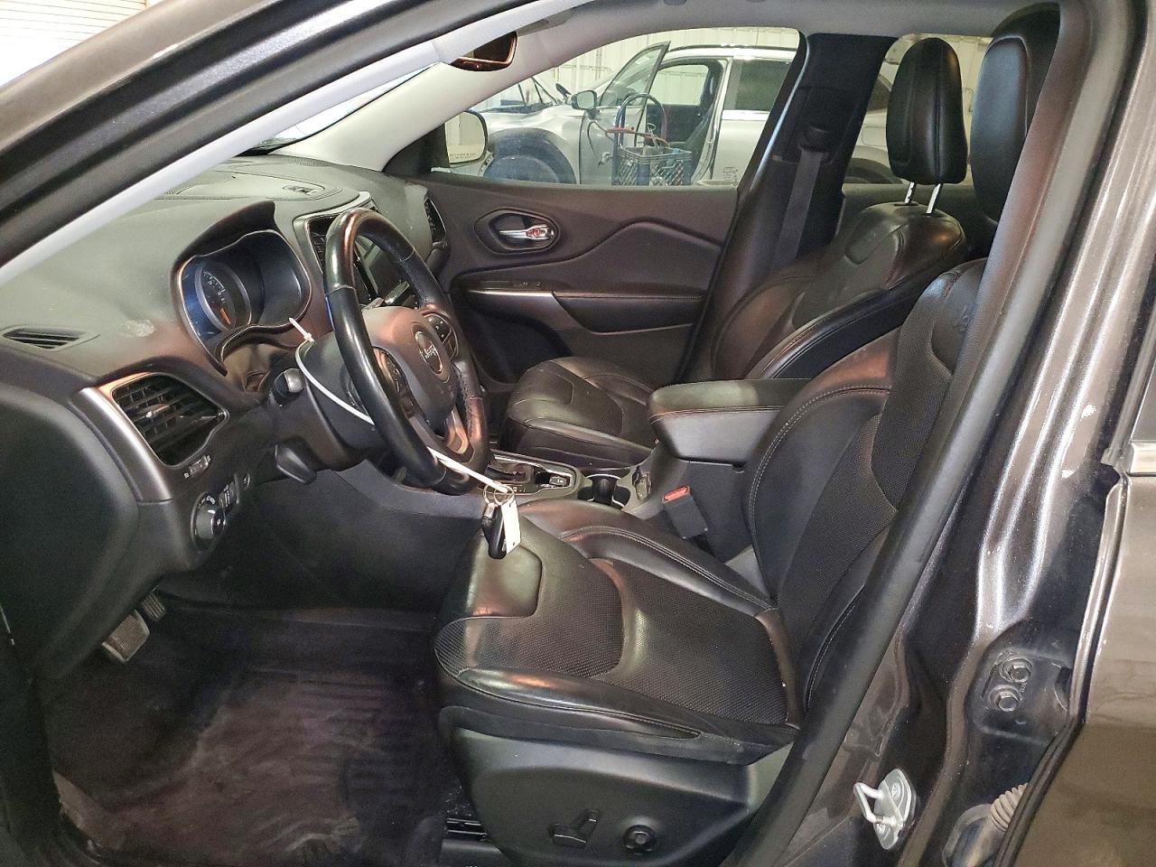 2019 Jeep Cherokee Limited Серый vin: 1C4PJMDX2KD133591