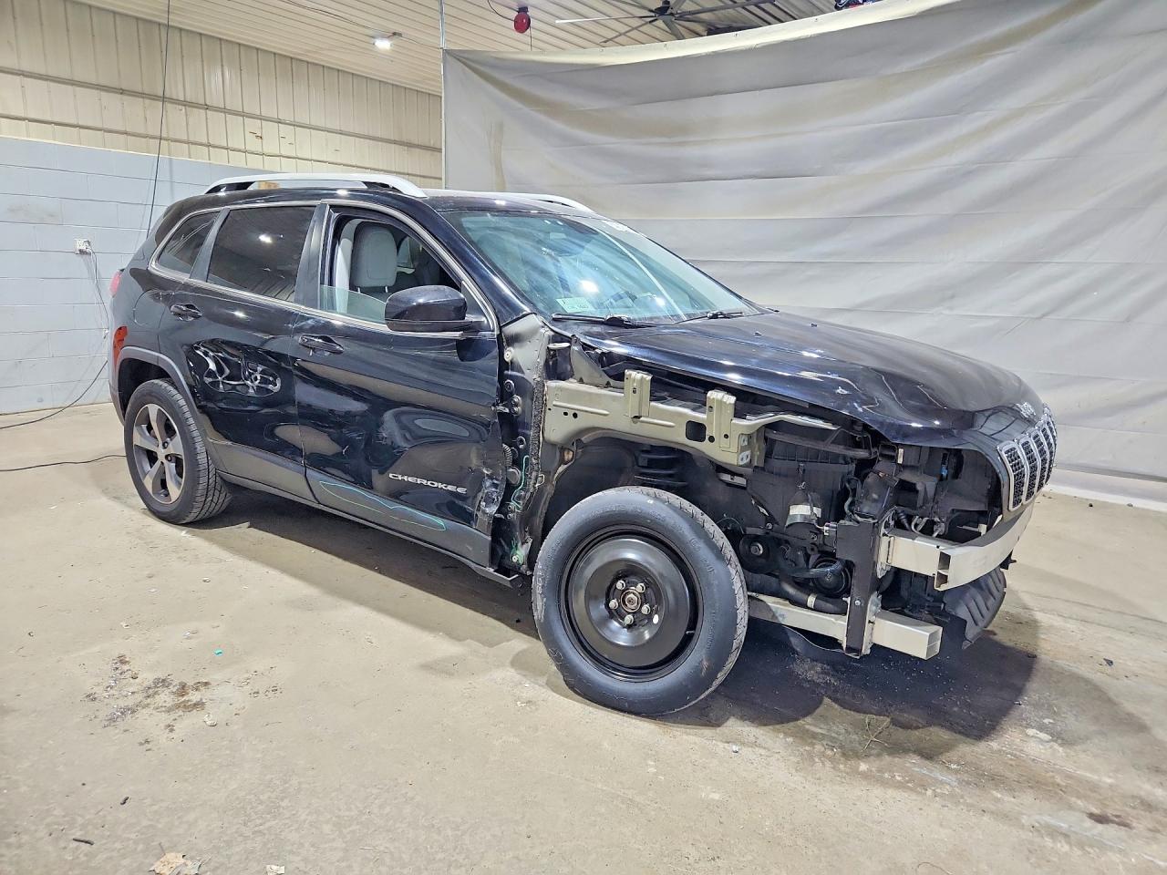 2020 Jeep Cherokee Limited Black vin: 1C4PJMDX2LD583565