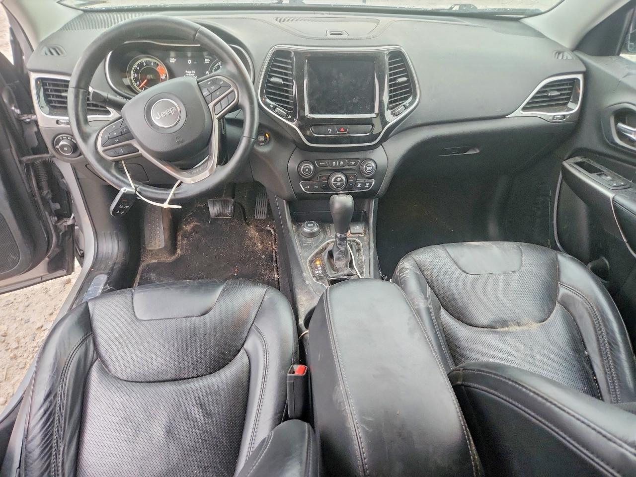 2019 Jeep Cherokee Limited Silver vin: 1C4PJMDX3KD322010