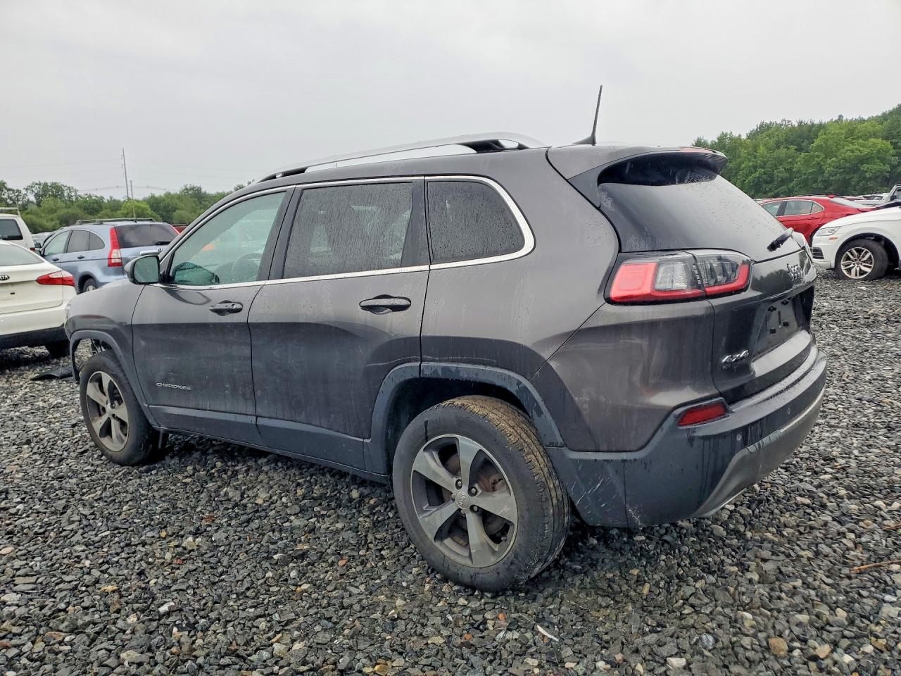 2019 Jeep Cherokee Limited Gray vin: 1C4PJMDX3KD412970