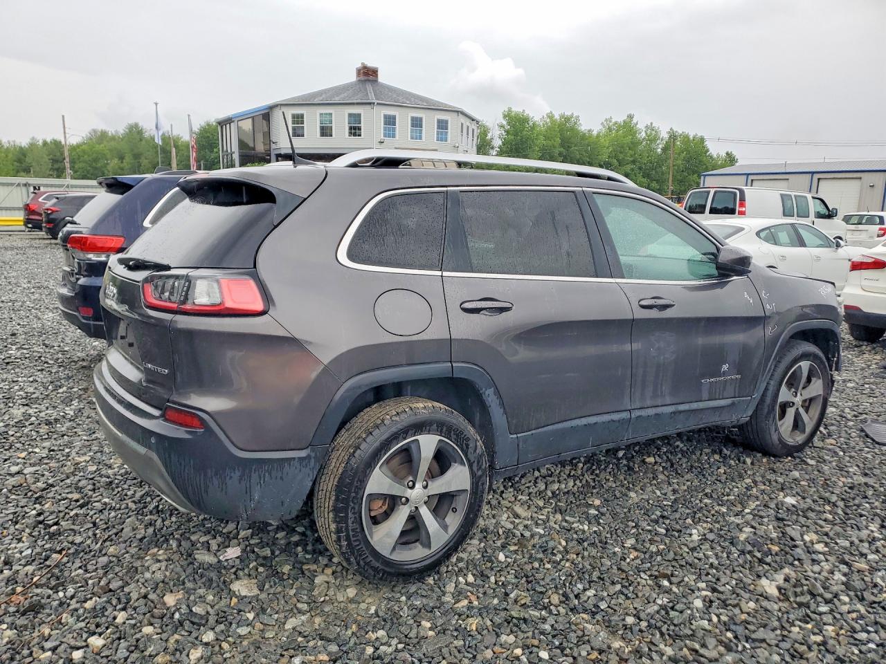2019 Jeep Cherokee Limited Gray vin: 1C4PJMDX3KD412970
