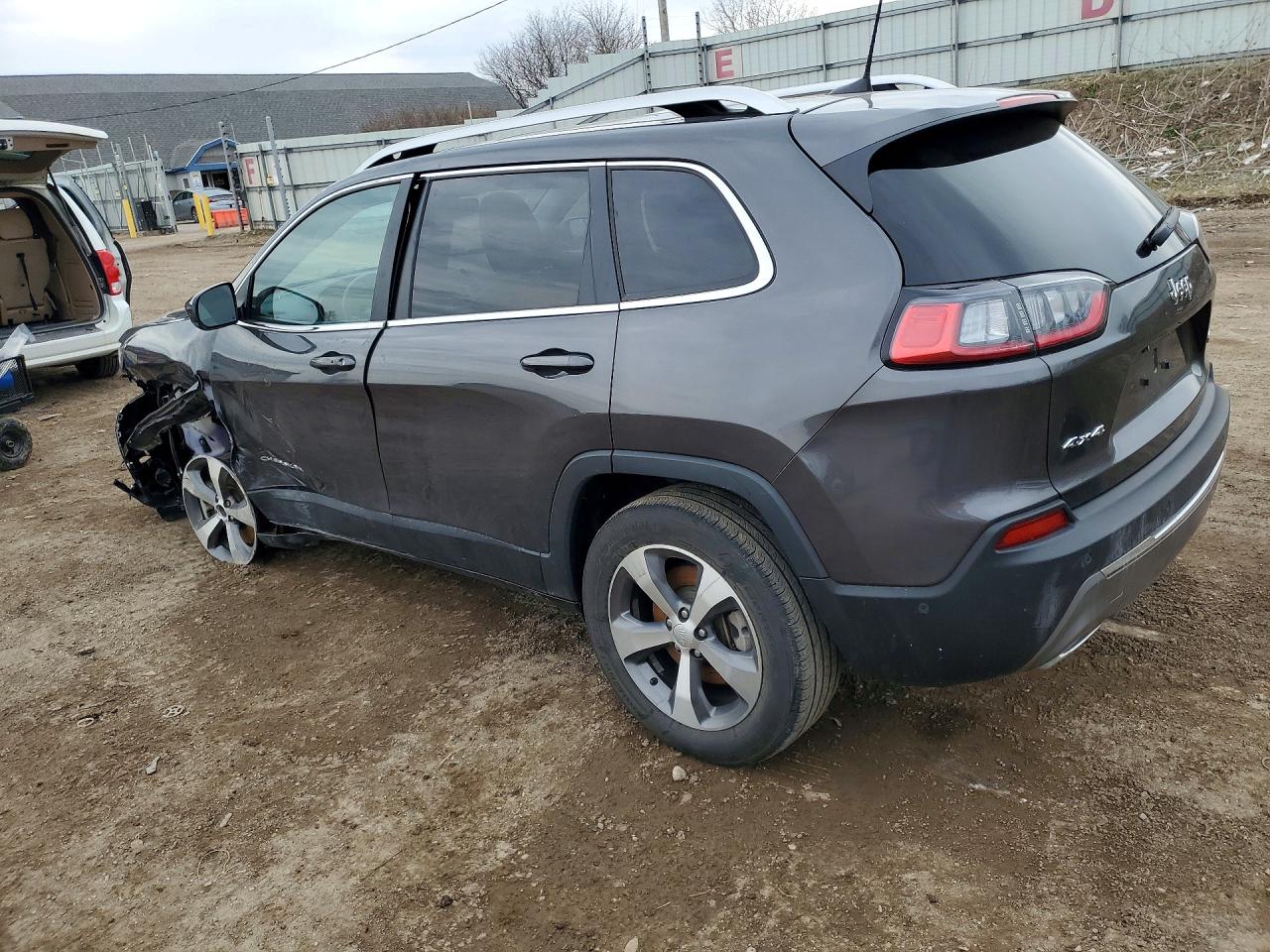 2021 Jeep Cherokee Limited White vin: 1C4PJMDX3MD178302