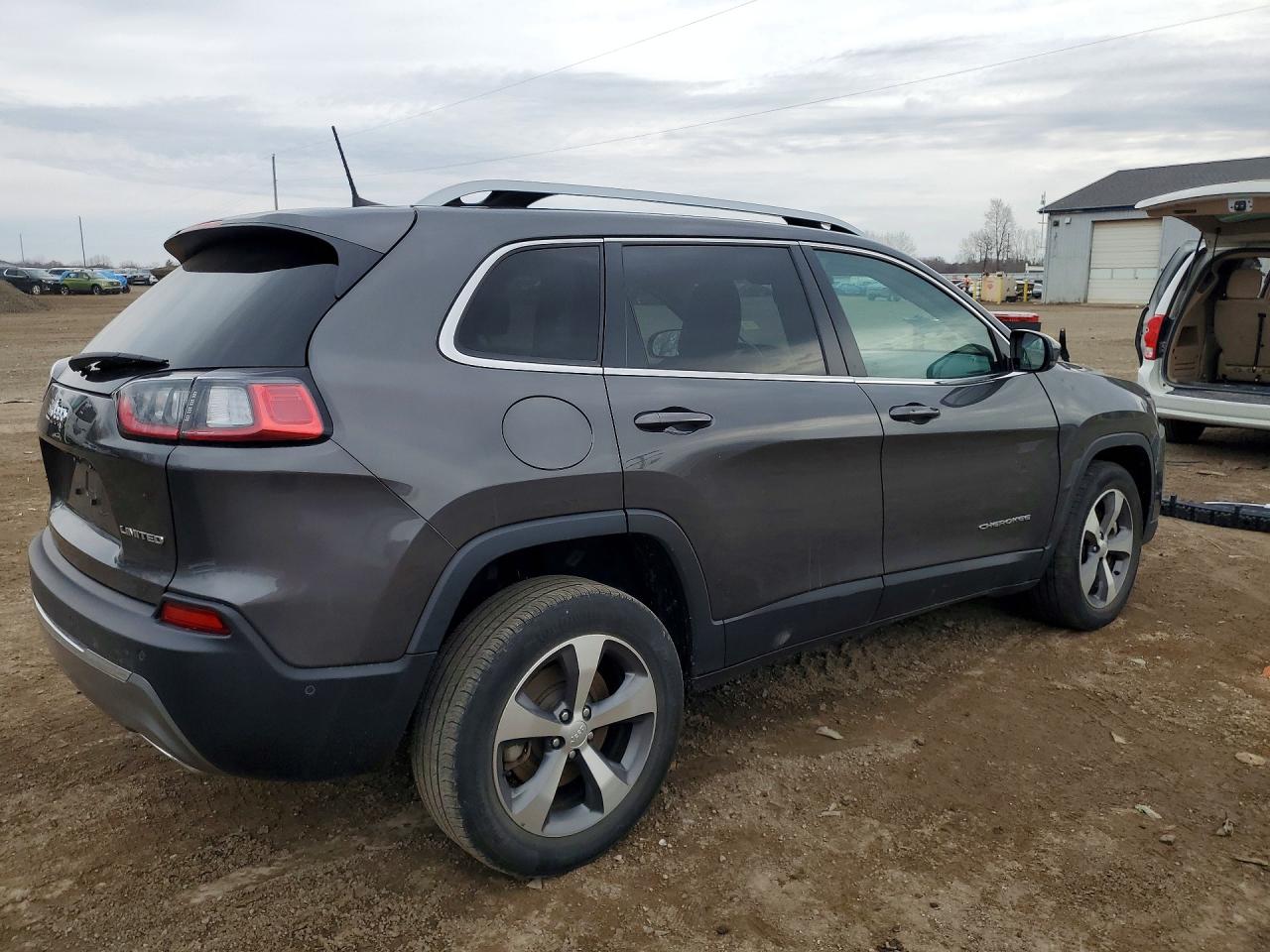 2021 Jeep Cherokee Limited White vin: 1C4PJMDX3MD178302