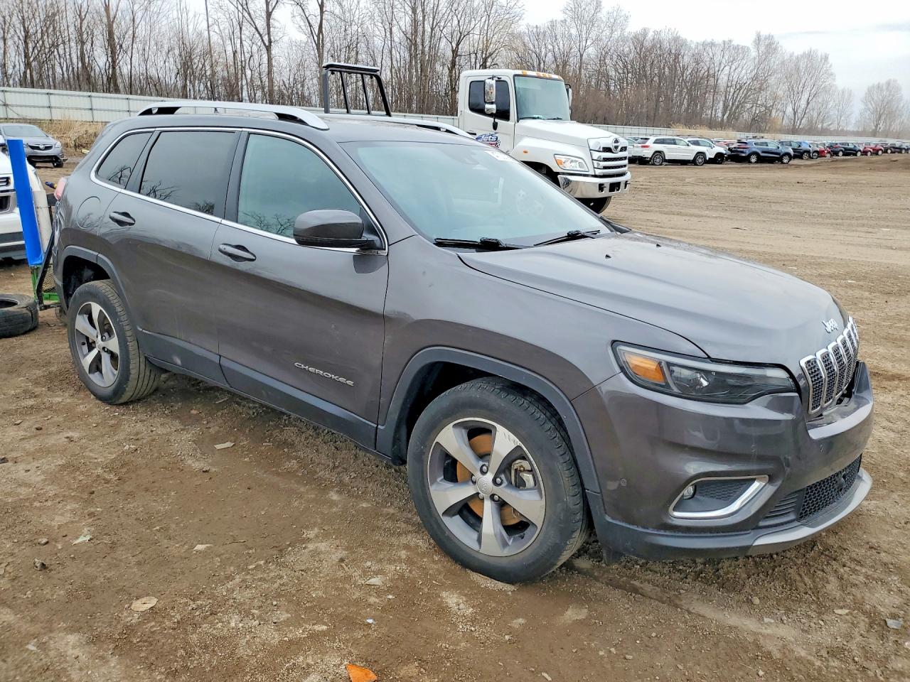 2021 Jeep Cherokee Limited White vin: 1C4PJMDX3MD178302