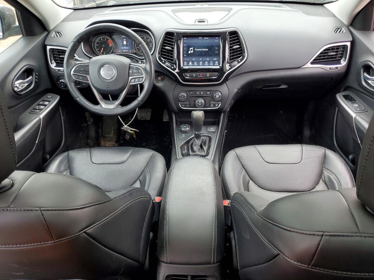 2021 Jeep Cherokee Limited White vin: 1C4PJMDX3MD178302