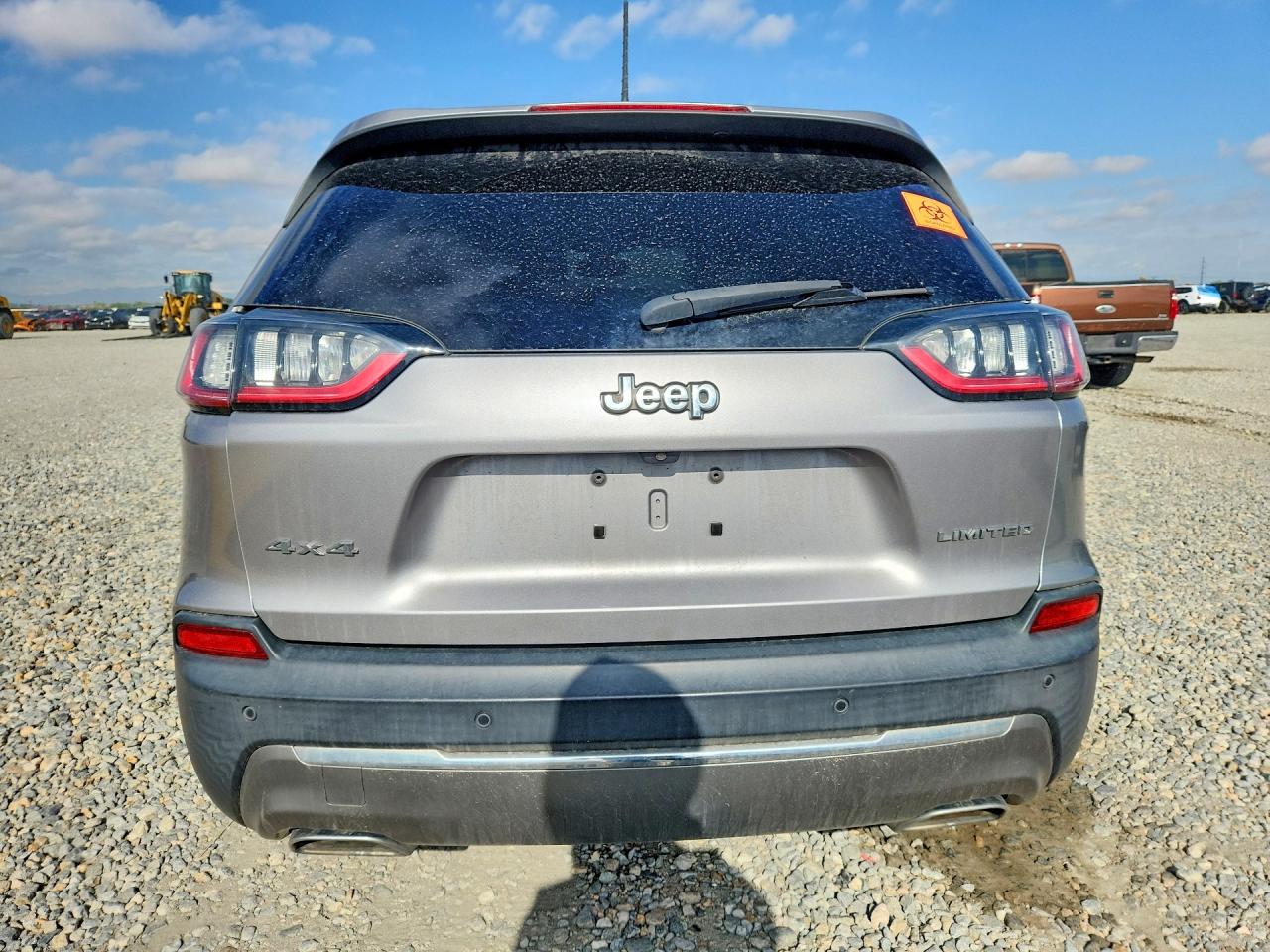 2019 Jeep Cherokee Limited Gray vin: 1C4PJMDX4KD449932