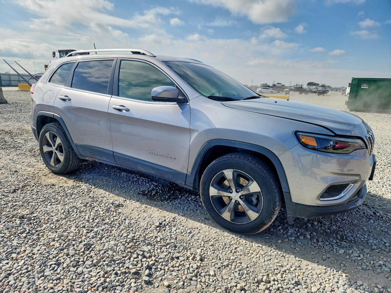 2019 Jeep Cherokee Limited Gray vin: 1C4PJMDX4KD449932