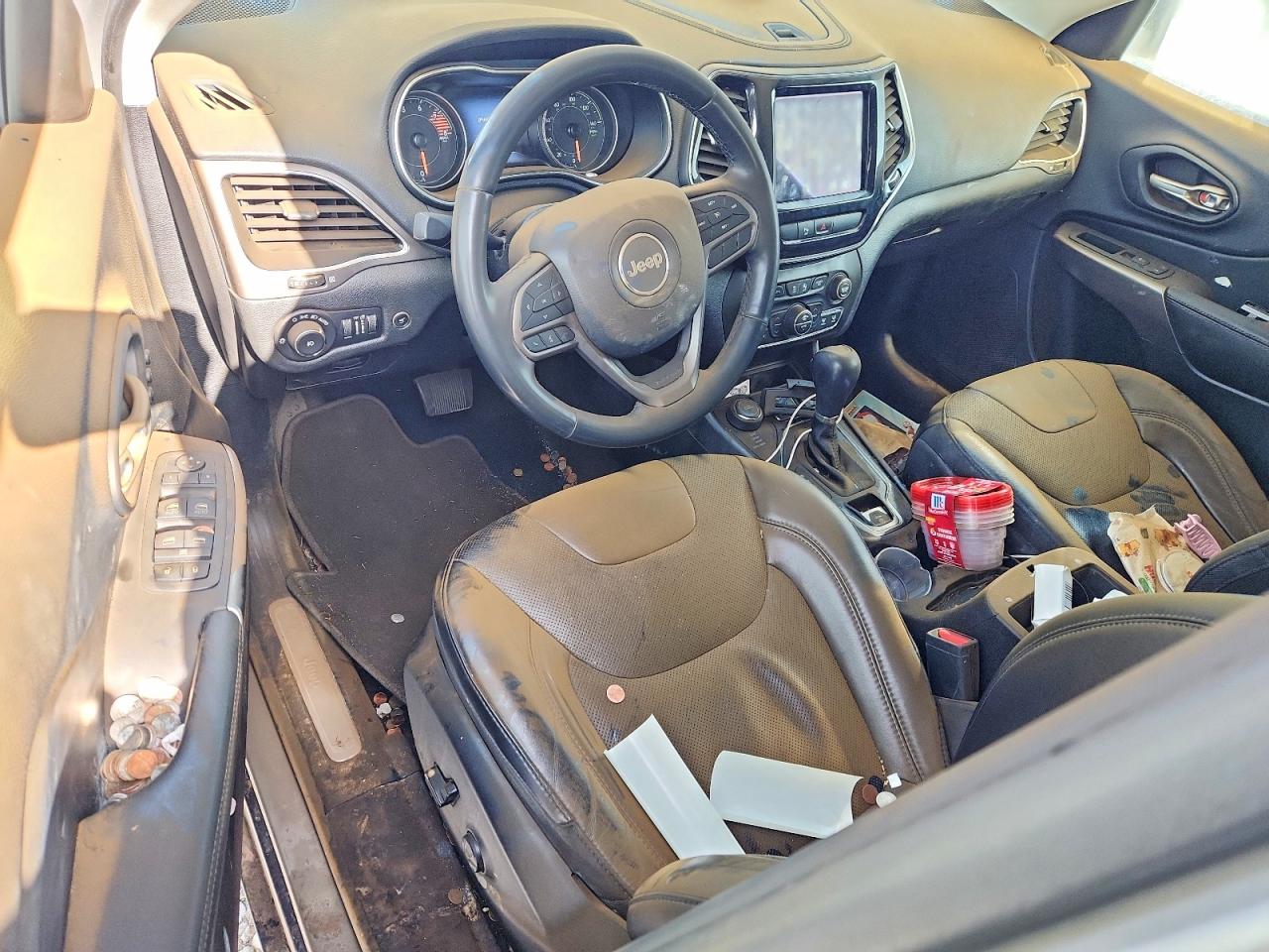2019 Jeep Cherokee Limited Gray vin: 1C4PJMDX4KD449932