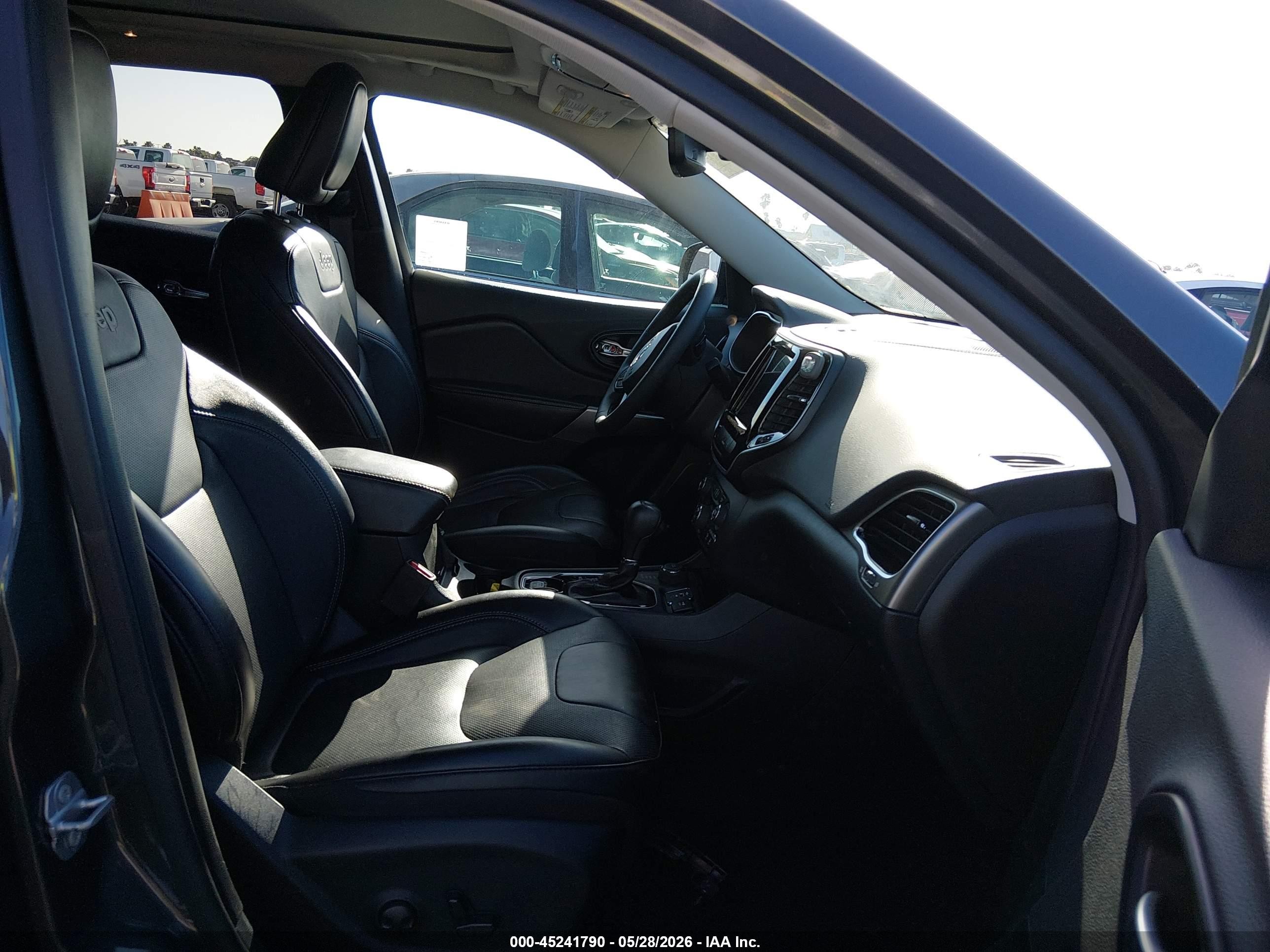 2022 Jeep Cherokee Limited 4x4 Gray vin: 1C4PJMDX4ND509244