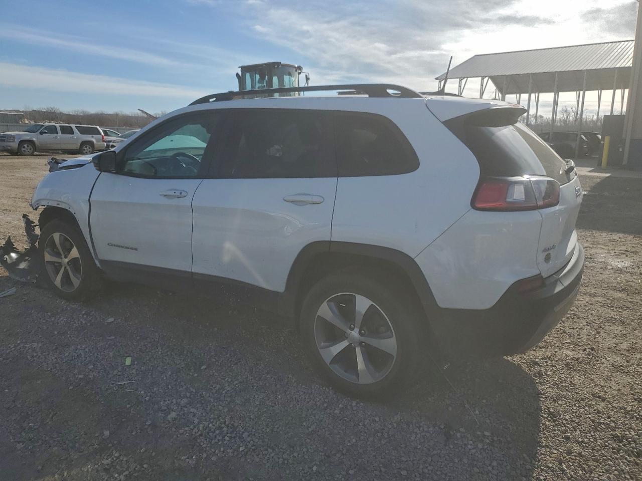 2022 Jeep Cherokee Limited White vin: 1C4PJMDX5ND542947