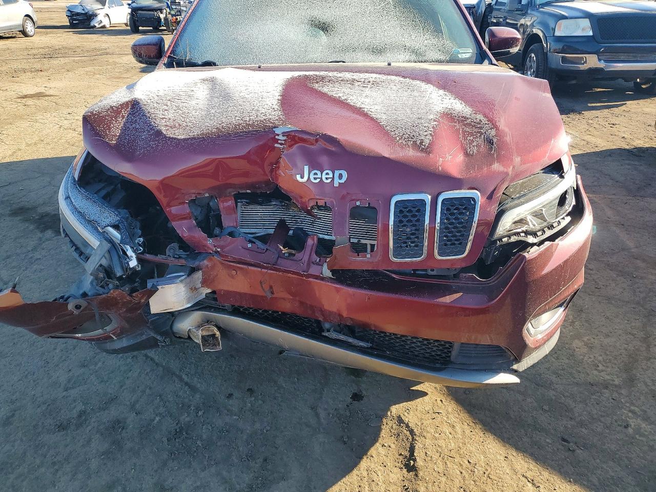 2021 Jeep Cherokee Limited Red vin: 1C4PJMDX6MD171053
