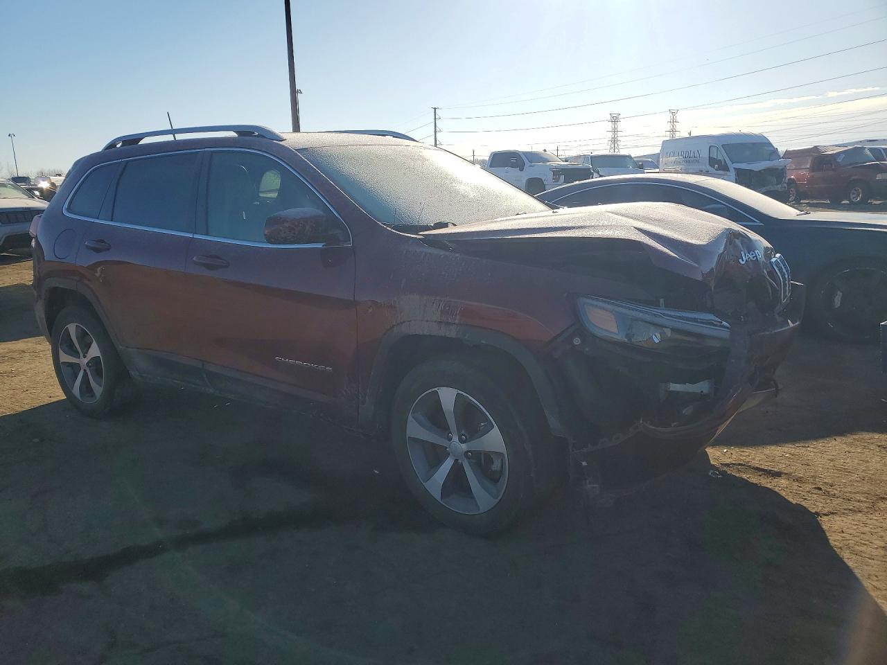 2021 Jeep Cherokee Limited Red vin: 1C4PJMDX6MD171053
