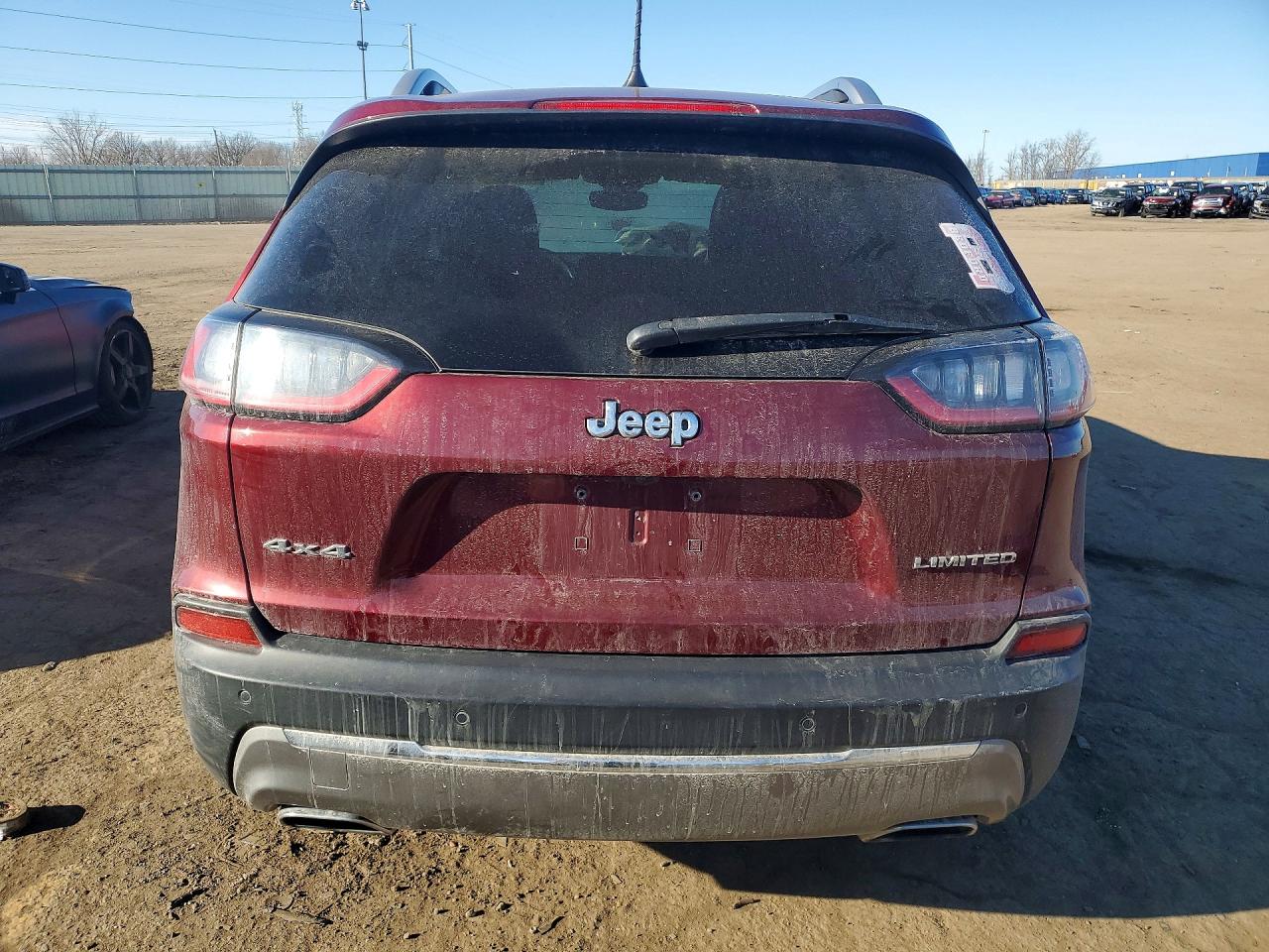 2021 Jeep Cherokee Limited Red vin: 1C4PJMDX6MD171053