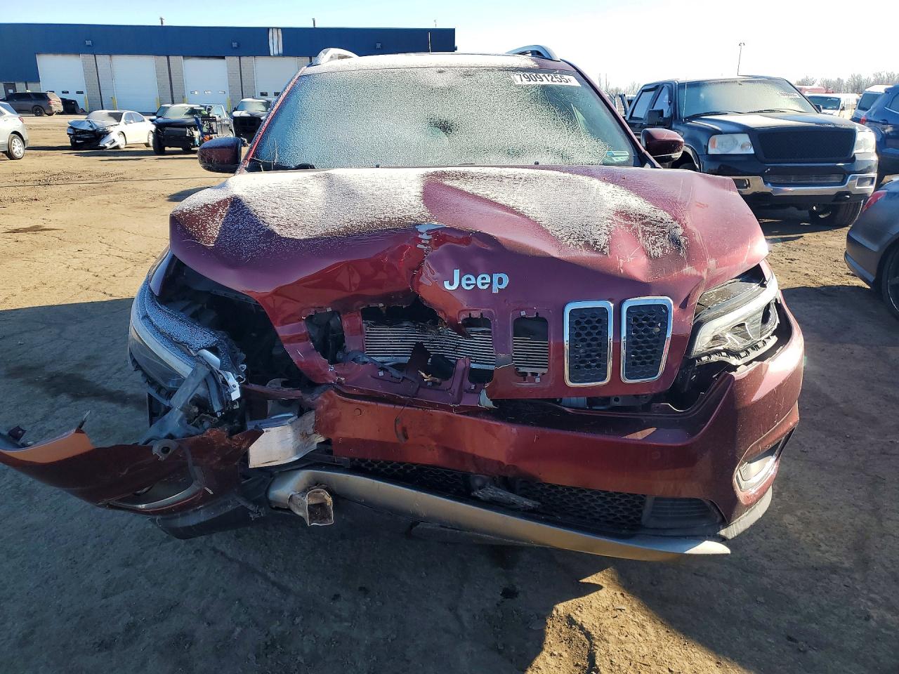 2021 Jeep Cherokee Limited Red vin: 1C4PJMDX6MD171053