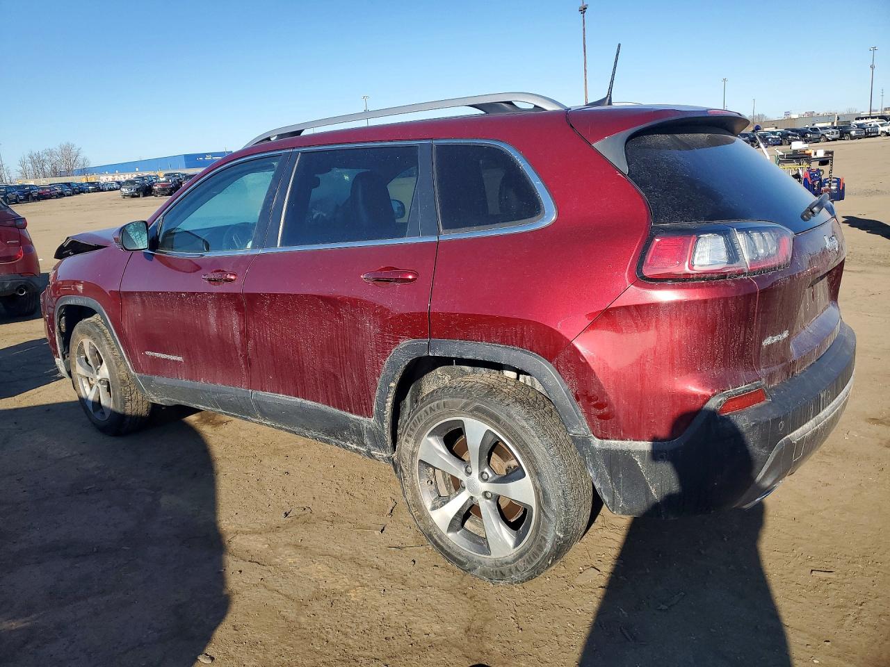 2021 Jeep Cherokee Limited Red vin: 1C4PJMDX6MD171053
