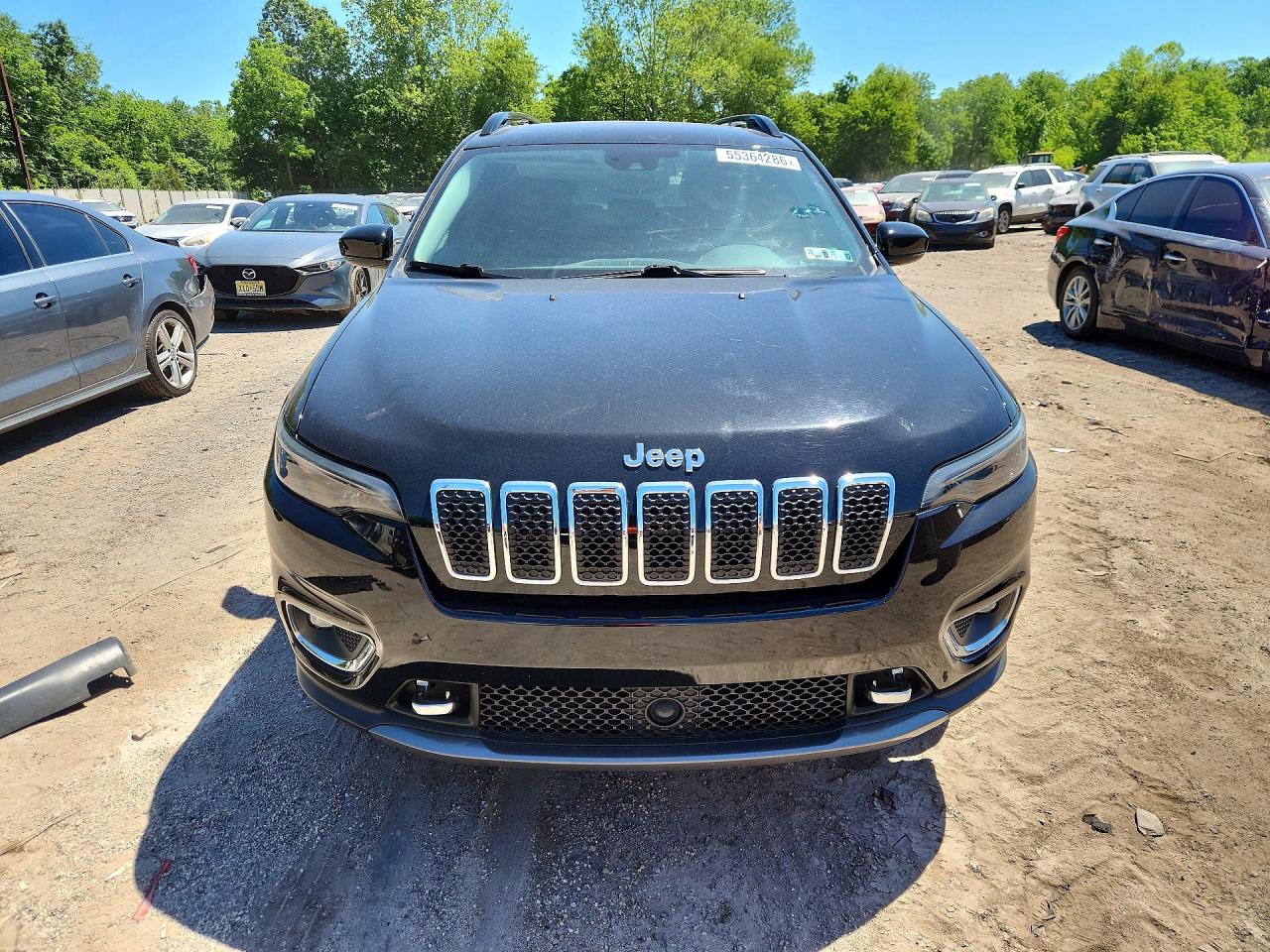 2022 Jeep Cherokee Limited Black vin: 1C4PJMDX6ND542343