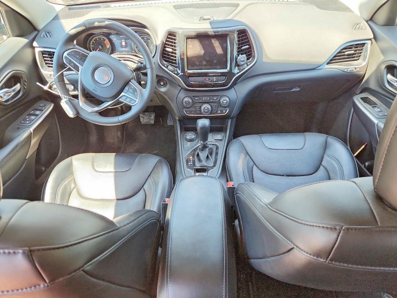 2022 Jeep Cherokee Limited Black vin: 1C4PJMDX6ND542343
