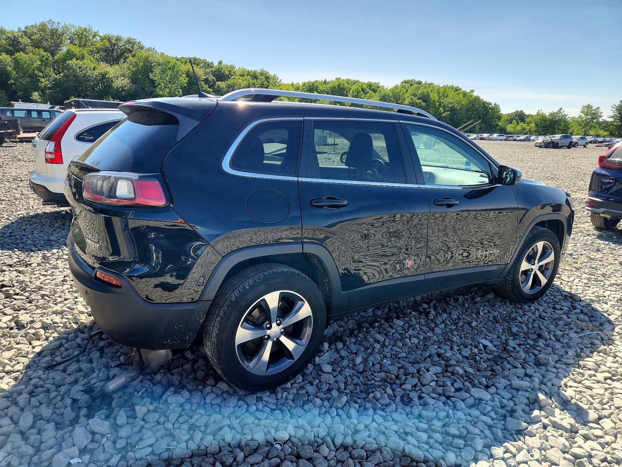 2019 Jeep Cherokee Limited Черный vin: 1C4PJMDX7KD319577