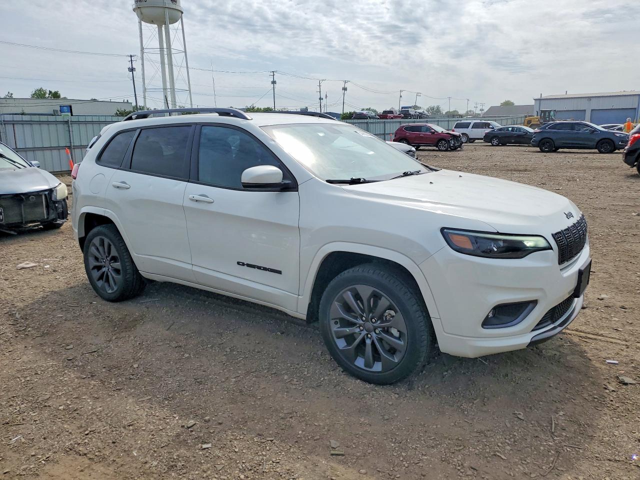 2019 Jeep Cherokee Limited White vin: 1C4PJMDX8KD354225