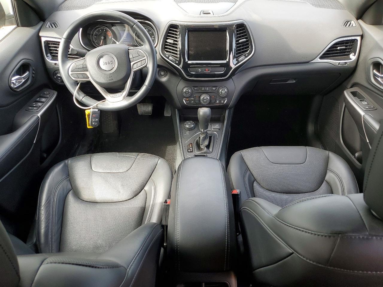 2019 Jeep Cherokee Limited White vin: 1C4PJMDX8KD354225