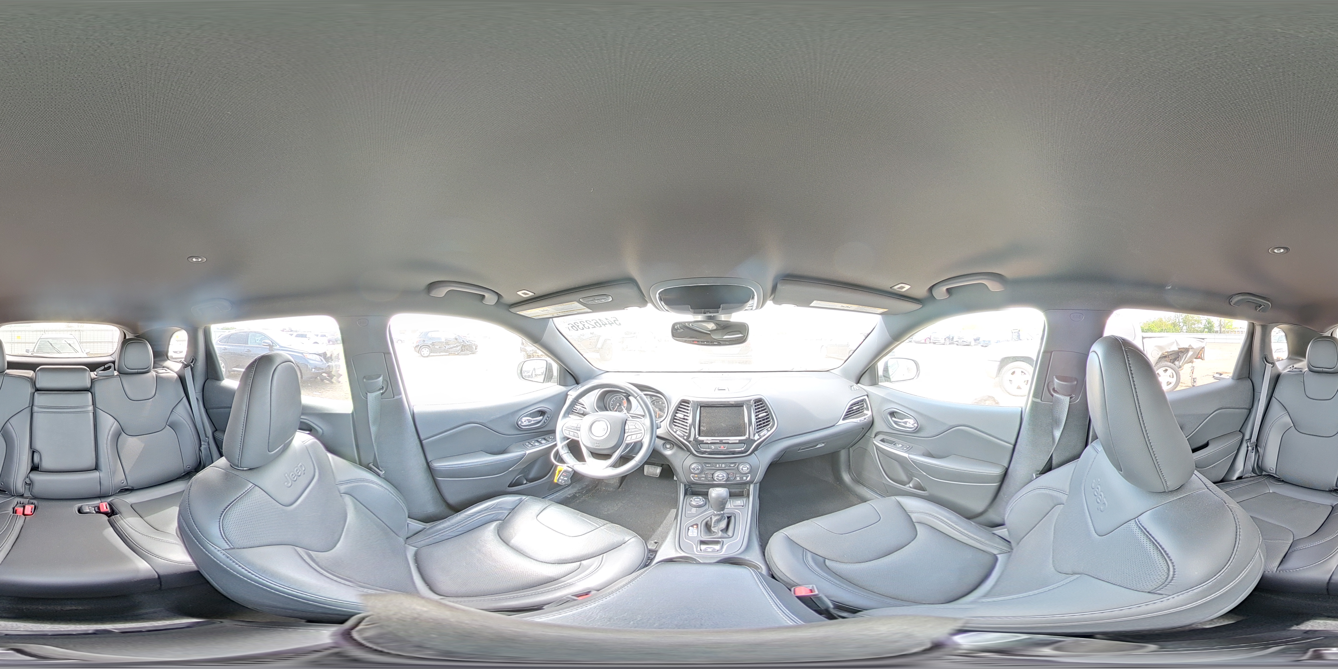 2019 Jeep Cherokee Limited White vin: 1C4PJMDX8KD354225