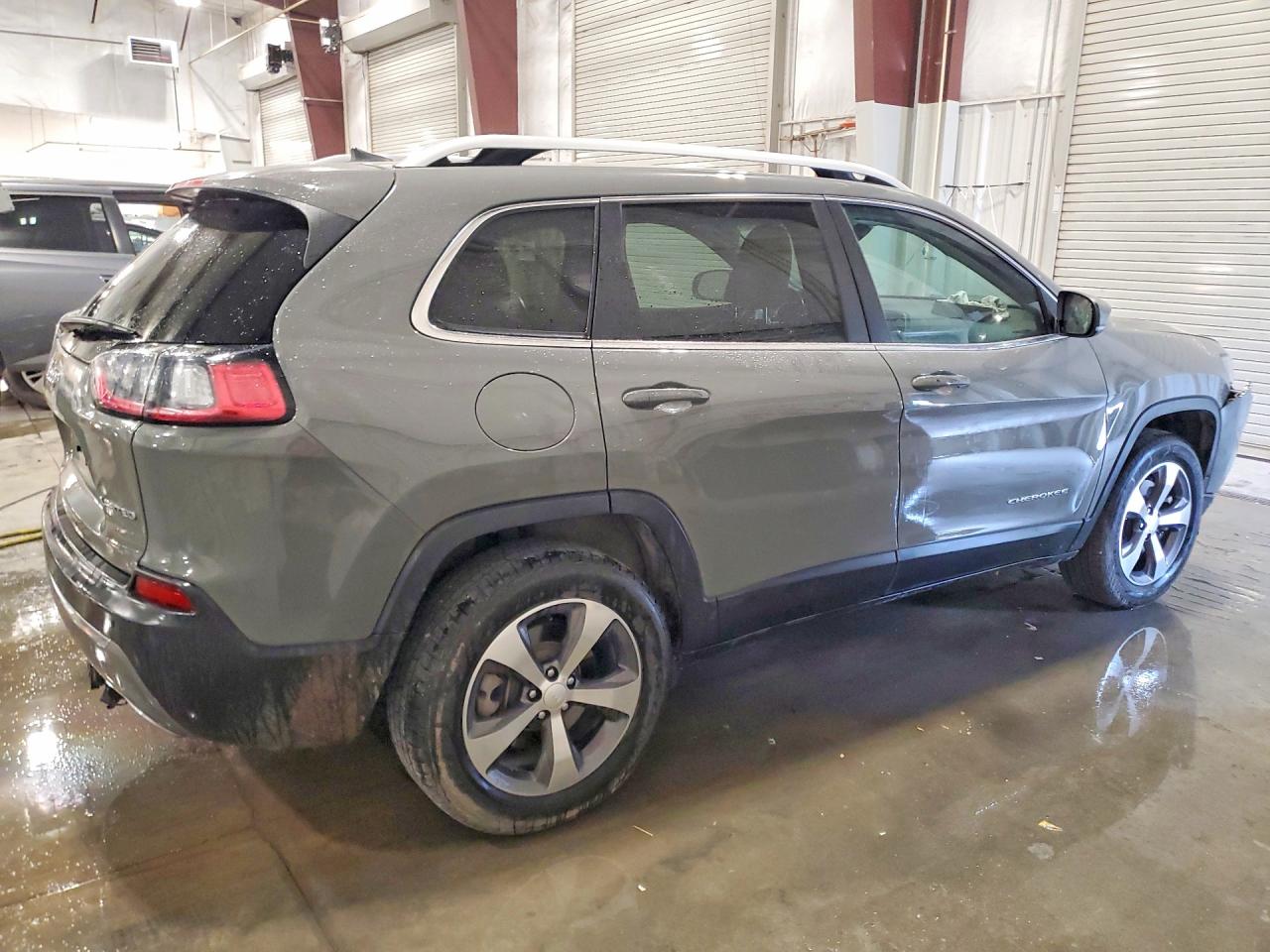 2019 Jeep Cherokee Limited Gray vin: 1C4PJMDX9KD476656