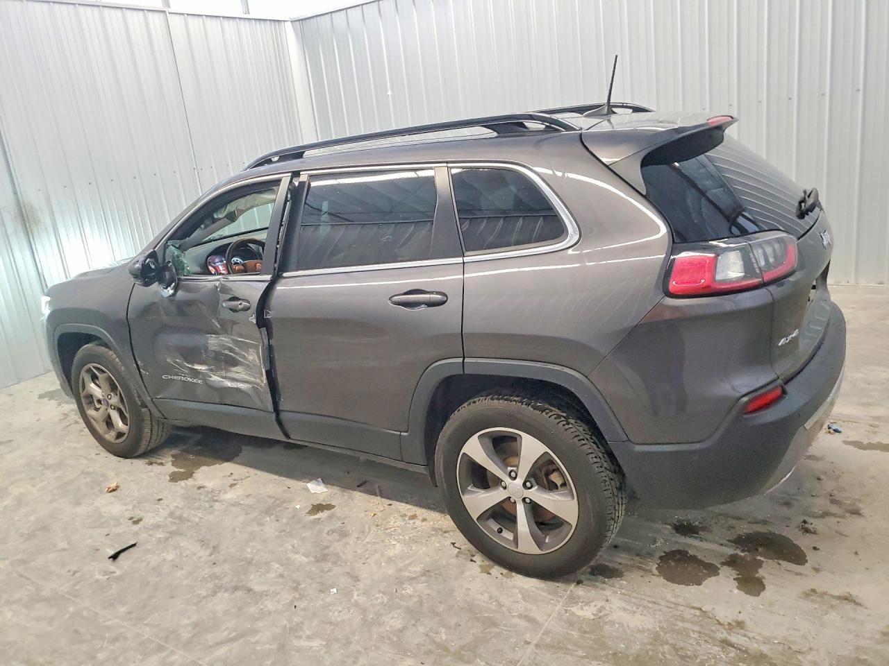 2022 Jeep Cherokee Limited Угольный vin: 1C4PJMDXXND502623