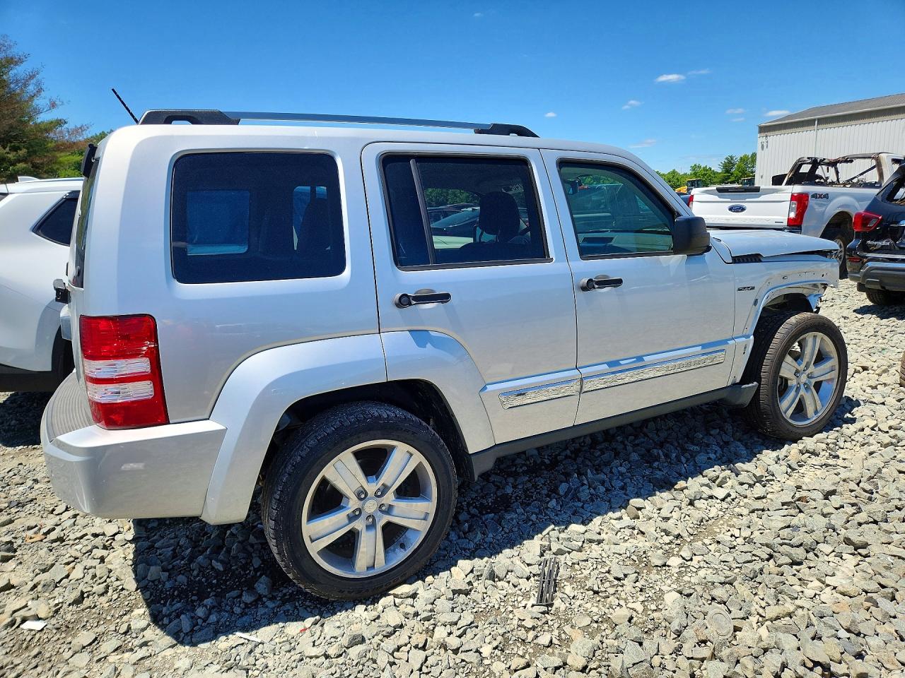 2012 Jeep Liberty Jet Silver vin: 1C4PJMFK1CW206277