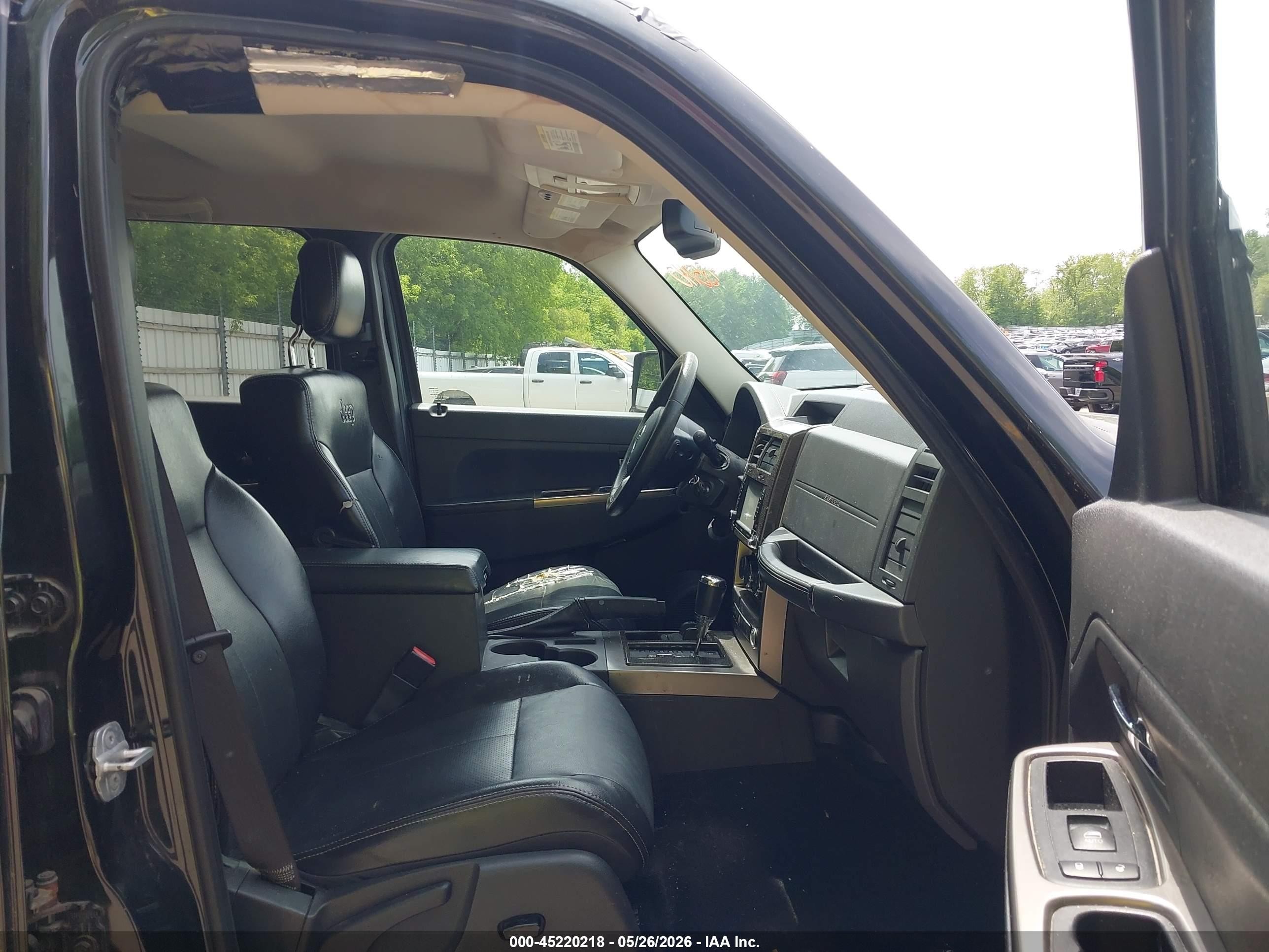 2012 Jeep Liberty Limited Jet Edition Black vin: 1C4PJMFK2CW135140
