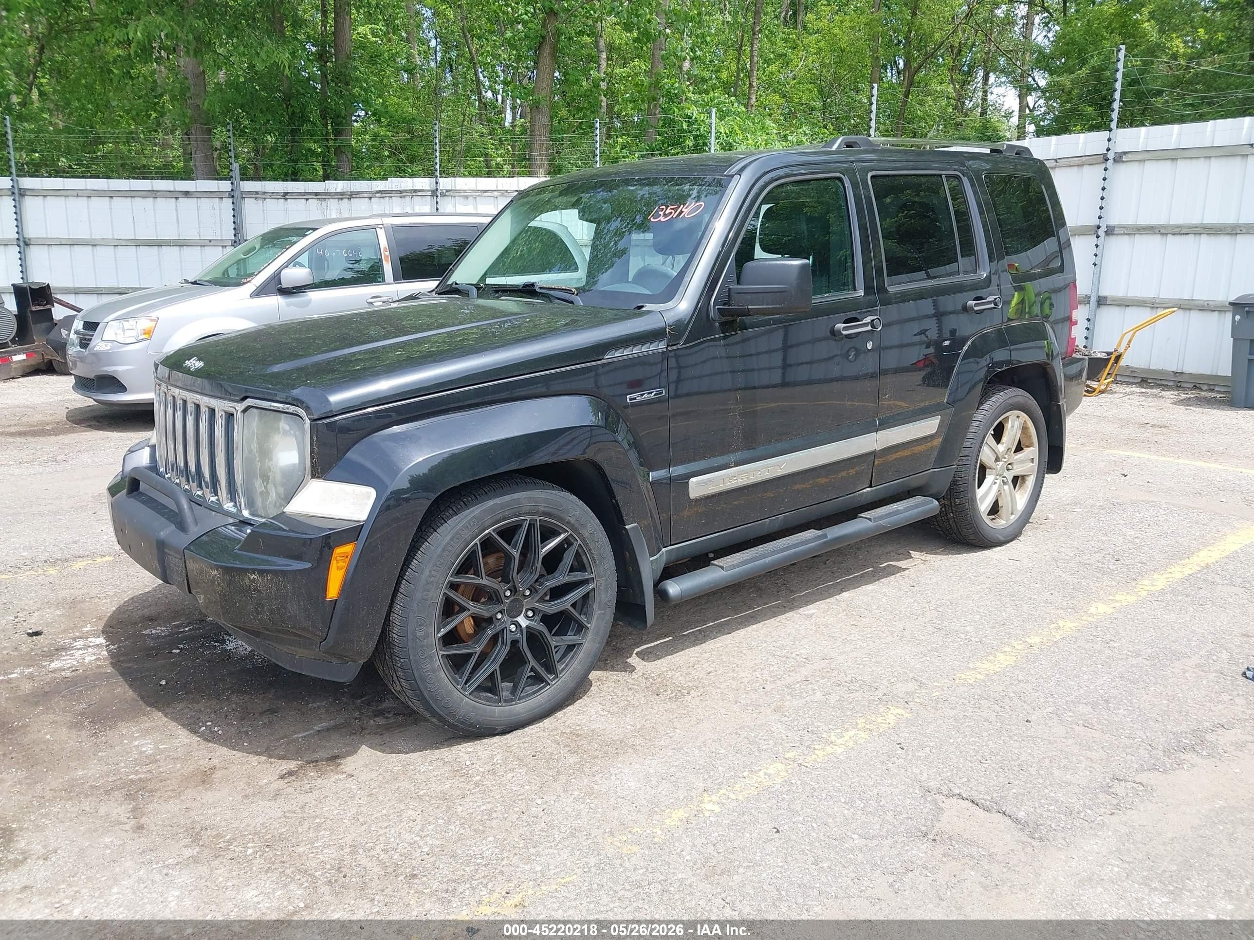 2012 Jeep Liberty Limited Jet Edition Black vin: 1C4PJMFK2CW135140
