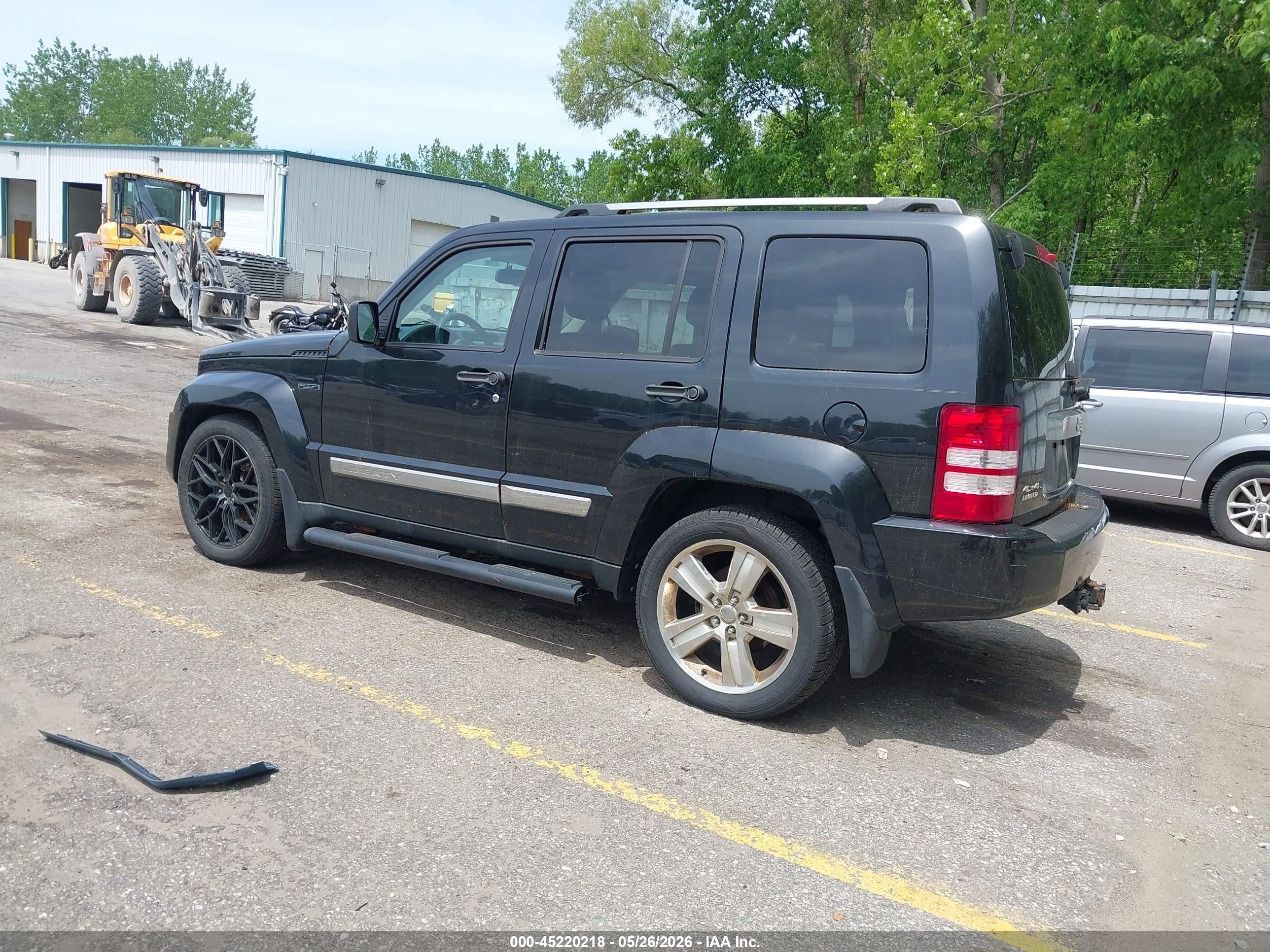 2012 Jeep Liberty Limited Jet Edition Black vin: 1C4PJMFK2CW135140