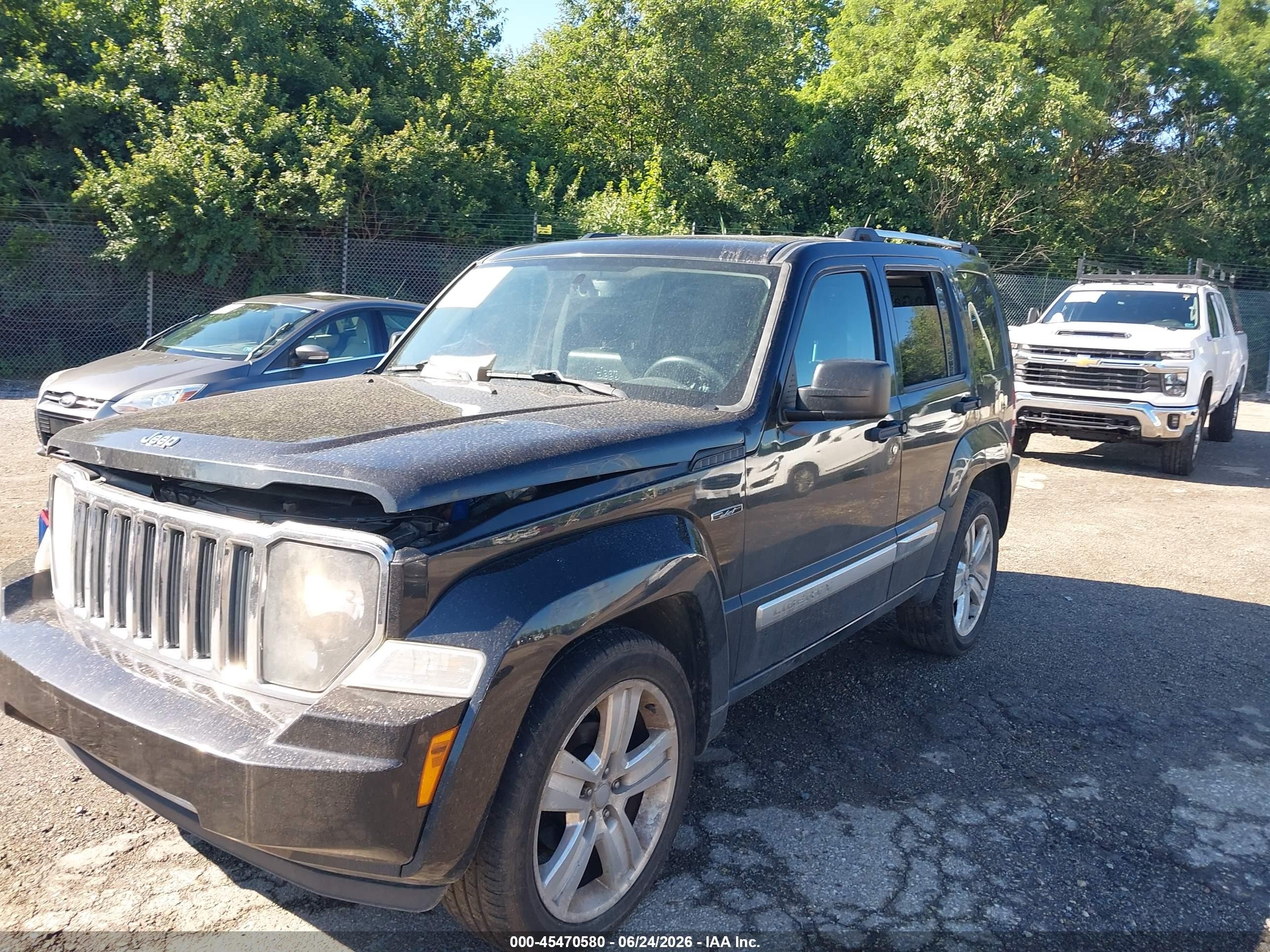 2012 Jeep Liberty Limited Jet Edition Black vin: 1C4PJMFK2CW159017