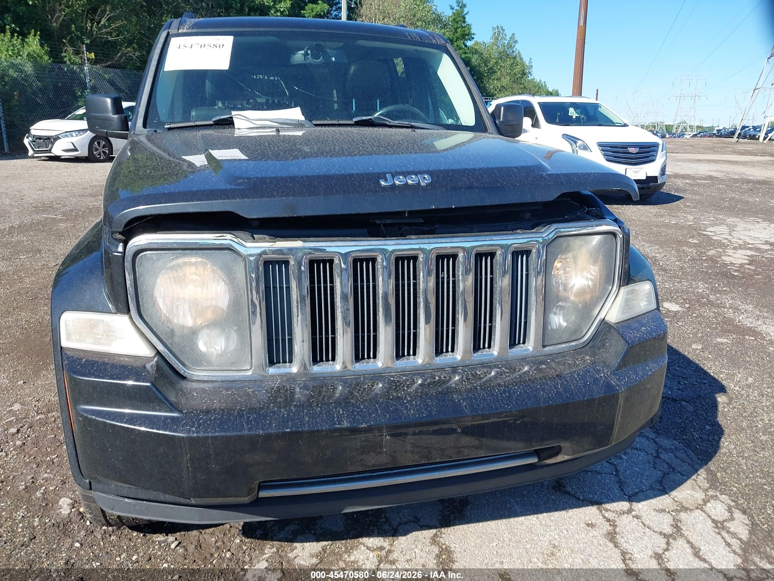 2012 Jeep Liberty Limited Jet Edition Black vin: 1C4PJMFK2CW159017