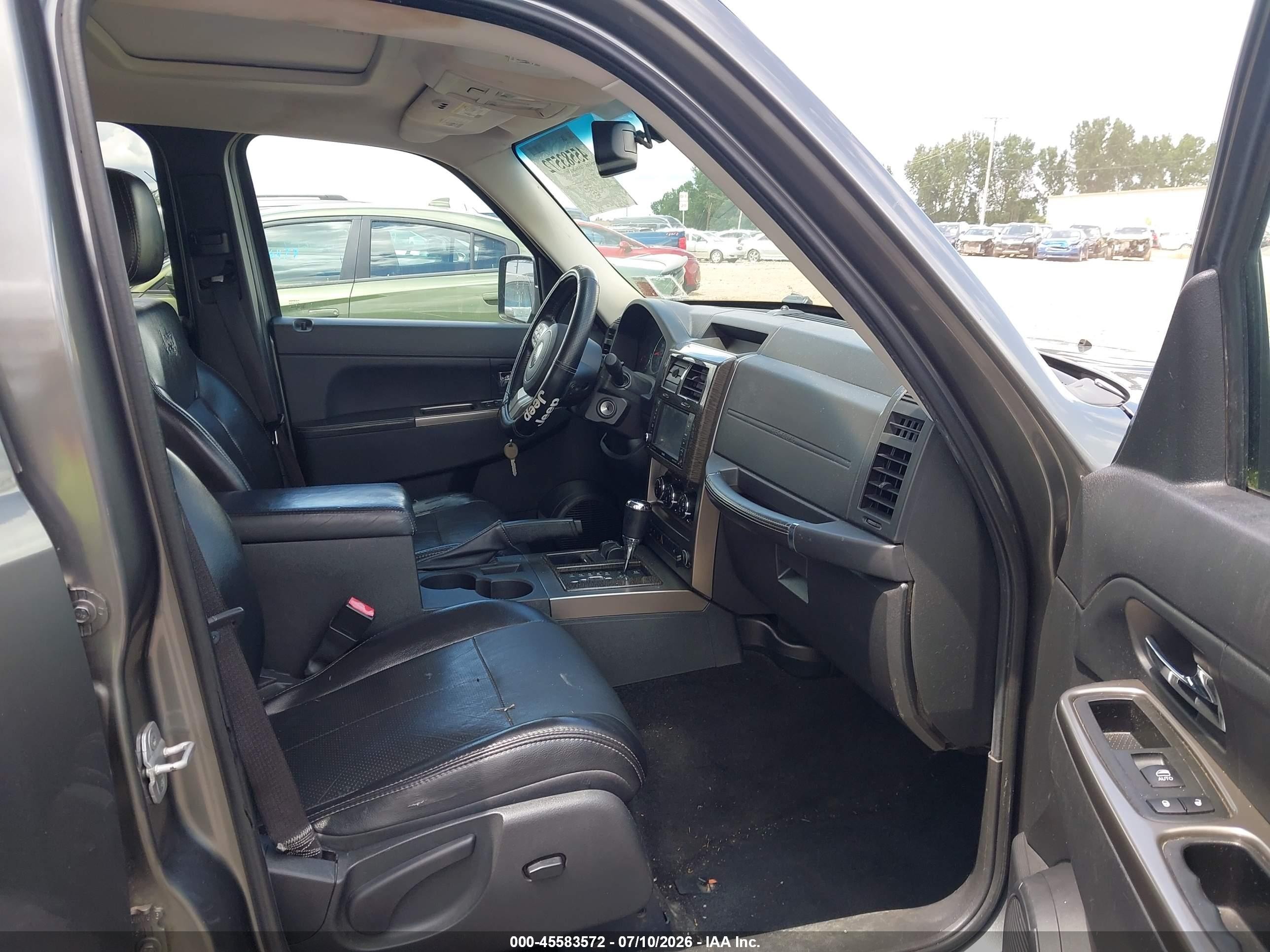 2012 Jeep Liberty Limited Jet Edition Gray vin: 1C4PJMFK2CW214677
