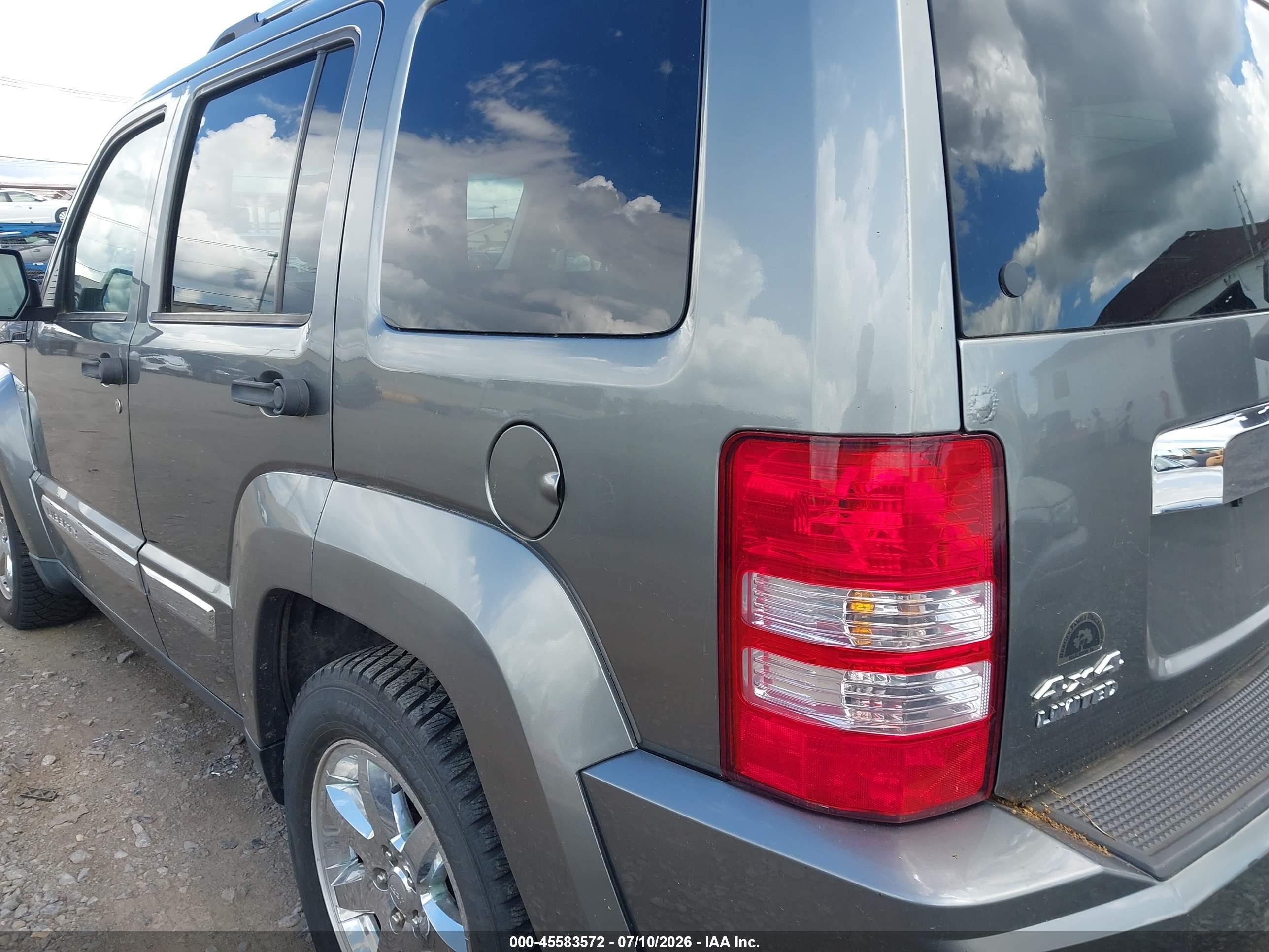 2012 Jeep Liberty Limited Jet Edition Gray vin: 1C4PJMFK2CW214677